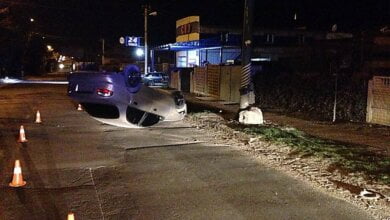 В Николаеве пьяный водитель-рецидивист перевернулся на «Daewoo» и пытался сбежать с места ДТП | Корабелов.ИНФО image 2