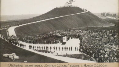 15-тонный монумент Воину-Освободителю для Кургана Славы был изготовлен в 1975 году на Николаевском заводе "Океан" | Корабелов.ИНФО image 1