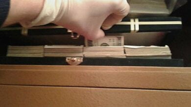 В доме Романчука обнаружили чемоданы с сотнями тысяч $, золотые украшения и фашистские кресты. Его этапируют в Одессу | Корабелов.ИНФО