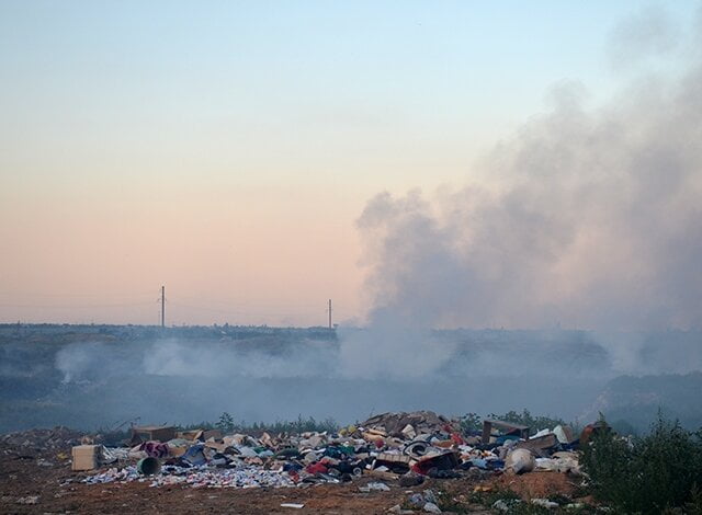 Третий раз с начала лета горит свалка в Витовском районе под Николаевом (видео) | Корабелов.ИНФО image 1