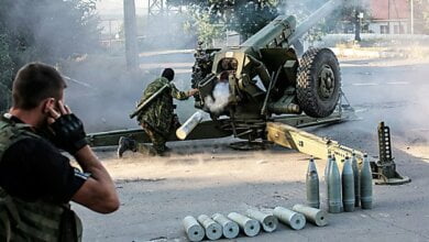 Боевики на Донбассе на всех направлениях обстреливали силы АТО тяжелой артиллерией | Корабелов.ИНФО