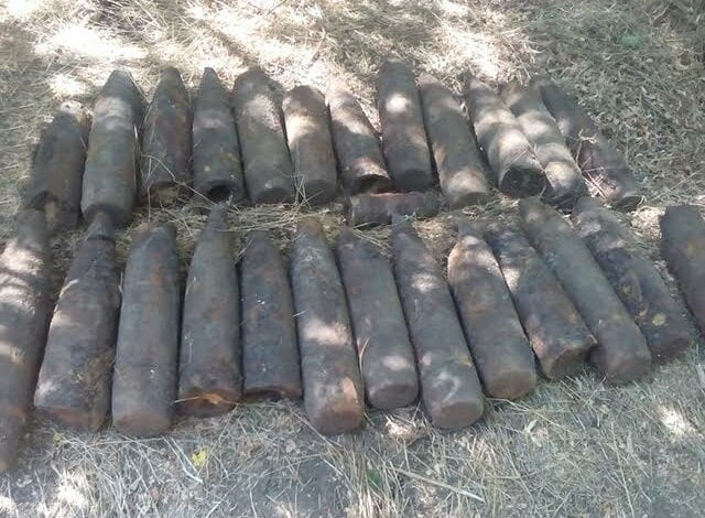 У Вітовському районі знайшли 26 снарядів | Корабелов.ИНФО