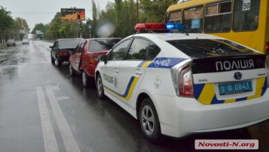 На проспекте Богоявленском - авария с участием полицейского автомобиля: пострадал 4-летний ребенок | Корабелов.ИНФО image 1