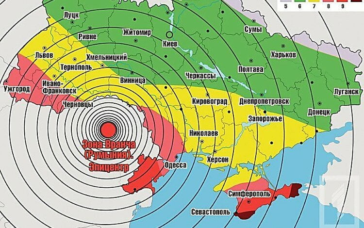 Ночью в Николаеве ощущались подземные толчки от землетрясения в румынских горах | Корабелов.ИНФО