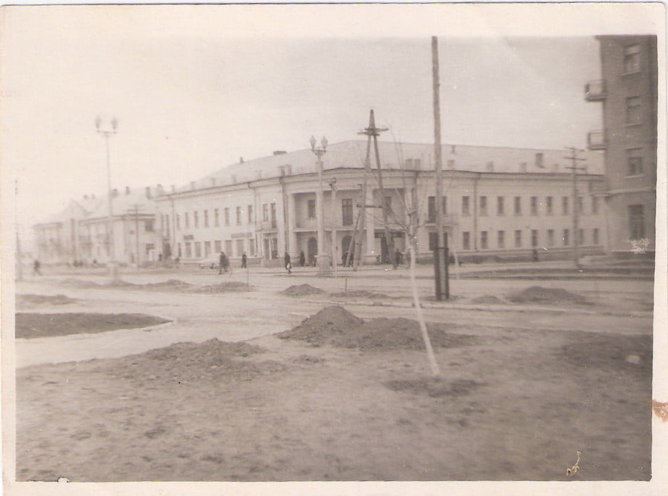 перекресток пр. Богоявленского и ул. Новотсройная. Начало 60-х