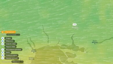 Ухудшение погоды в Николаеве можно отслеживать на графической карте | Корабелов.ИНФО