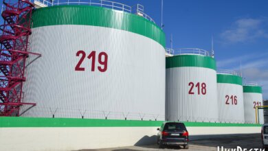 Возле НГЗ запустился маслоналивной терминал «Укрпищесбытсырье» (видео) | Корабелов.ИНФО