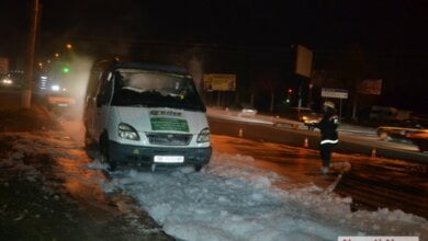 На проспекте Богоявленском подожгли «Газель» продавца страховок | Корабелов.ИНФО image 1