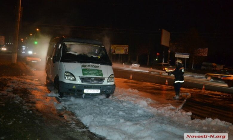 На проспекте Богоявленском подожгли «Газель» продавца страховок | Корабелов.ИНФО image 1