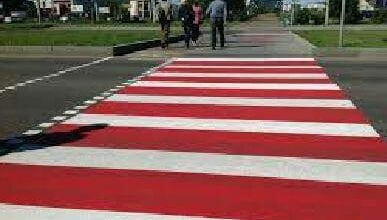 Поліція пропонує меру розфарбувати червоно-білим небезпечні переходи, в тому числі - у Корабельному районі | Корабелов.ИНФО