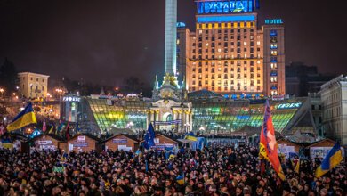 День Достоинства и Свободы: Украина отмечает годовщину революций (видео) | Корабелов.ИНФО image 4