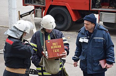 Спасатели провели учения на базе Витовской райбольницы в Корабельном районе (видео) | Корабелов.ИНФО image 3