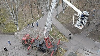 Спасатели провели учения на базе Витовской райбольницы в Корабельном районе (видео) | Корабелов.ИНФО image 1