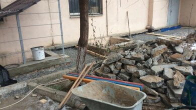 В Корабельном районе ОСМД отремонтировало отмостку дома по программе софинансирования из бюджета | Корабелов.ИНФО image 1