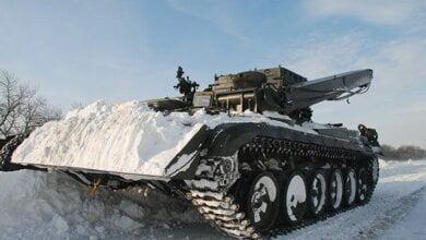 6 января выезды из Николаева перекрыли тяжелой военной техникой | Корабелов.ИНФО