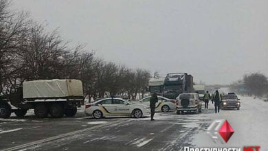 На Николаевщине снова перекрыли все трассы | Корабелов.ИНФО