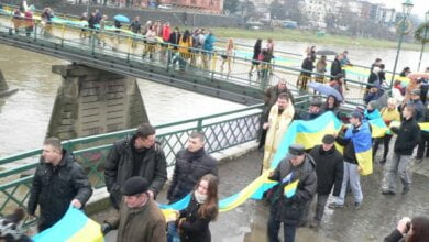 Украина отмечает День Соборности (ВИДЕО) | Корабелов.ИНФО