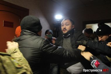 В Николаеве сорвали собрание пророссийской ОО "Украинский выбор". Невенчанный заявляет, что его избили | Корабелов.ИНФО image 5