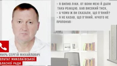Николаевский депутат облсовета Чмырь заявляет, что был не пьяным, а больным, и взятку патрульным не предлагал | Корабелов.ИНФО