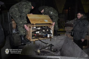 В Николаеве расплавили более 220 единиц оружия | Корабелов.ИНФО image 3