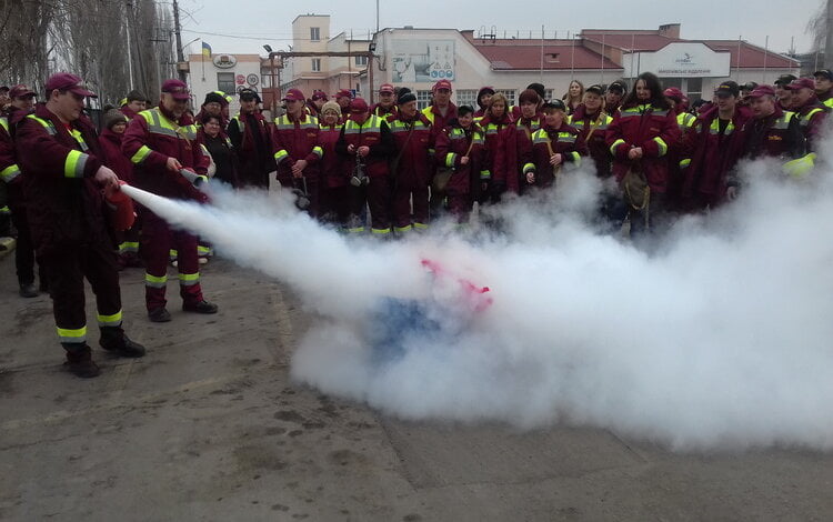 "На об’єкті проведено евакуацію": відбулися навчання добровільної пожежної дружини пивзаводу в Корабельному районі | Корабелов.ИНФО image 3