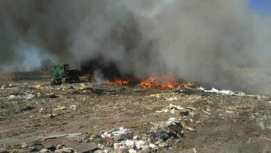 У Вітовському районі горить незаконне сміттєзвалище | Корабелов.ИНФО image 2