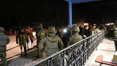 На блокпосту возле Славянска произошел конфликт между полицейскими и вооруженными людьми | Корабелов.ИНФО