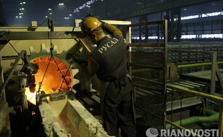 "Русал" в первом квартале сократил производство алюминия | Корабелов.ИНФО