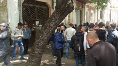 В Николаеве «правые» и участники АТО "напали" на офис «афганцев» | Корабелов.ИНФО image 4