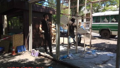 Незаконные МАФы в Корабельном демонтирует администрация Центрального района по поручению мэра (ВИДЕО) | Корабелов.ИНФО image 9