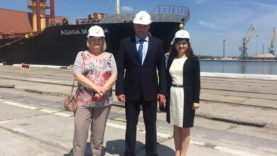 Стивідорну компанію «Ольвія» з дружнім візитом відвідали представники посольства Королівства Нідерландів в Україні | Корабелов.ИНФО