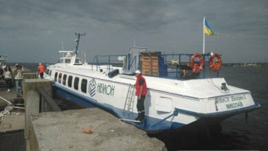 На Кинбурнскую косу из Николаева торжественно отправилась первая «Ракета» | Корабелов.ИНФО