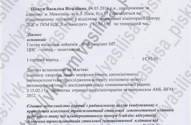 Годовалую малышку из Николаева прооперируют в Польше - девочку ожидает трансплантация костного мозга | Корабелов.ИНФО image 2