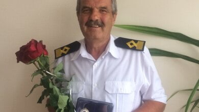 Начальника складського господарства "СК «Ольвія» Анатолія Лінійчука нагороджено Почесною відзнакою Асоціації портів України | Корабелов.ИНФО