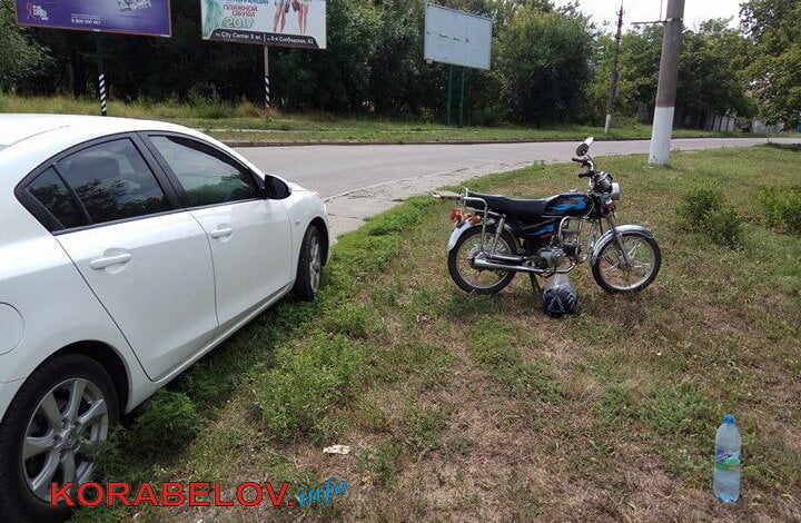 Девушка на "Мазде" сбила пенсионера-мопедиста в Корабельном районе | Корабелов.ИНФО image 1