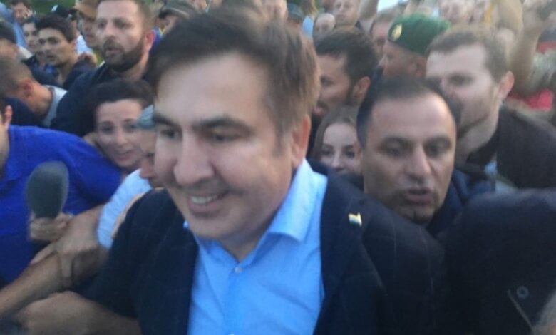 Саакашвили прорвался в Украину. ВИДЕО | Корабелов.ИНФО