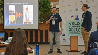 На "Велофоруме-2017" в Николаеве презентовали мобильный душ и социальную сеть для велосипедистов | Корабелов.ИНФО image 1