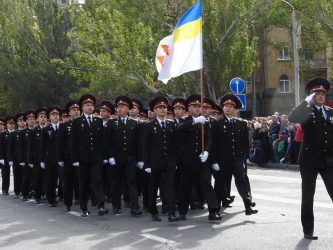 Военный парад, 300-метровый флаг, открытие мемориала погибшим участникам АТО: День защитника Украины в Николаеве | Корабелов.ИНФО image 20