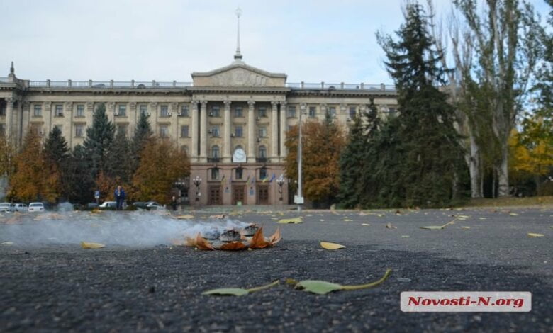 Магический обряд очищения города от «нечисти» провели в Николаеве на бывшей площади Ленина (видео) | Корабелов.ИНФО
