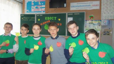 Яблука стали головними героями тижня у школі Корабельного району | Корабелов.ИНФО image 1