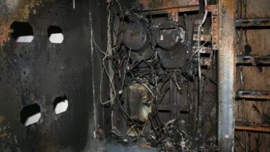 Пожежа у гуртожитку в Корабельному районі: через масове користування обігрівачами замкнуло електропроводку | Корабелов.ИНФО image 1