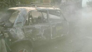 У Корабельному районі горів автомобіль: господар намагався загасити вогонь сам, але не зміг | Корабелов.ИНФО image 2