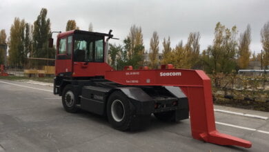 Висока надійність і відмінна продуктивність: ДП «СК «Ольвія» поповнило парк техніки новим тягачем KALMAR | Корабелов.ИНФО