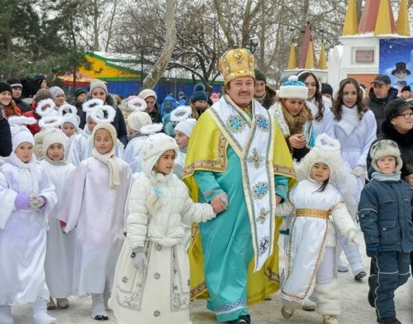 Николаевцев приглашают присоединиться к зимним развлечениям на Соборной площади | Корабелов.ИНФО