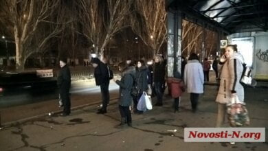 1 января: николаевцы с трудом уезжают на общественном транспорте | Корабелов.ИНФО