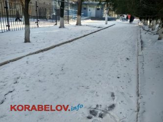 "Контроль на линии": где в Корабельном районе 23.01 было скользко, а где снег почистили и песка не пожалели (ФОТО) | Корабелов.ИНФО image 32