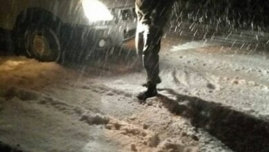 Снег посреди зимы: под Николаевом "стали" трассы — дороги никто не чистит | Корабелов.ИНФО image 3