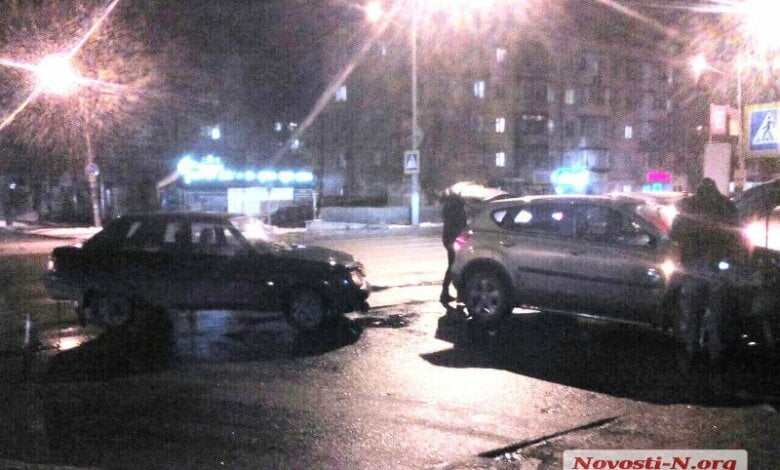 На проспекте Богоявленском столкнулись «Таврия Славута» и «Ниссан» | Корабелов.ИНФО