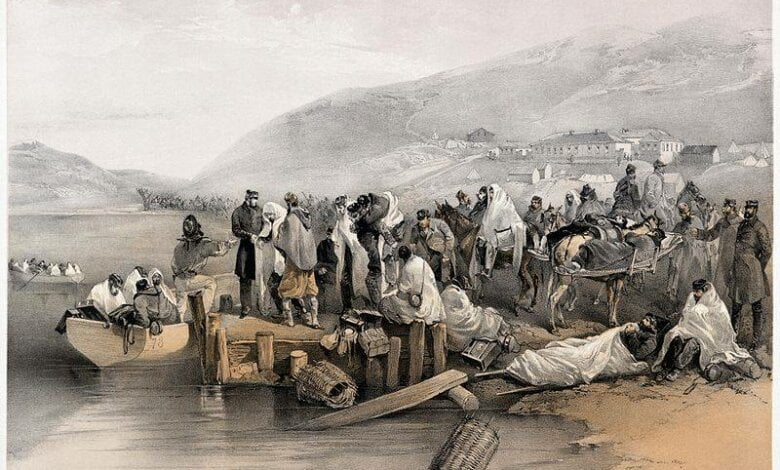 Богоявленськ у часи Кримської війни: місцеві рибалки перевозили своїми фелюгами війська до Криму | Корабелов.ИНФО image 2