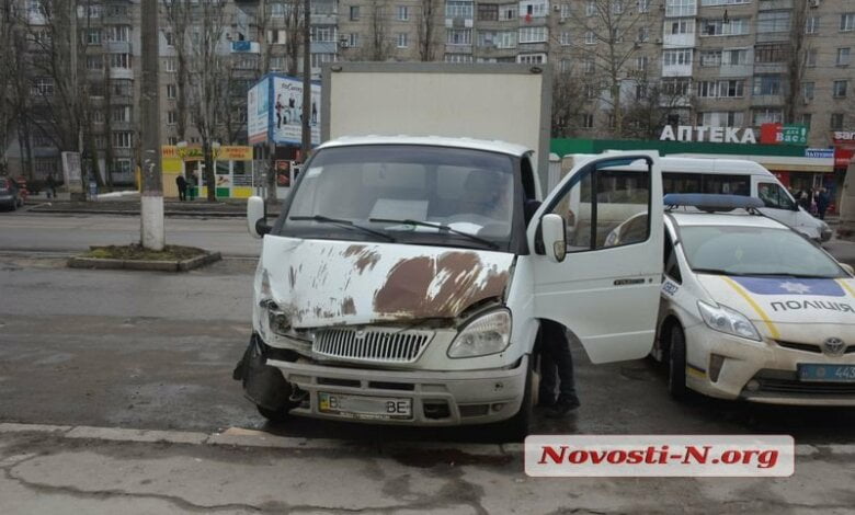 В Николаеве пьяный водитель на «Газели» устроил ДТП с тремя автомобилями | Корабелов.ИНФО image 1